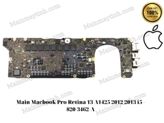 Main-Macbook-Pro-Retina-13 A1425-2012-2013-i5 - 820-3462-A;