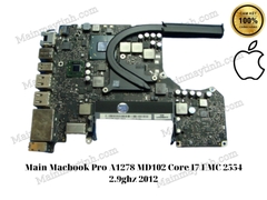 Main Macbook Pro A1278 MD102 Core I7 EMC 2554 2.9ghz 2012      