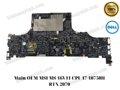 Main- OEM- MSI- MS-16V11- CPU- I7-10750H- RTX- 2070