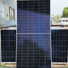 Tấm pin quang điện mặt trời hai mặt kính đôi Longi Hi-MO7-580W-585W