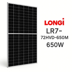 giá Tấm pin Longi LR7‑72HVD‑650M 650W
