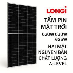 lắp đặt 🌟 Tấm pin năng lượng mặt trời Longi 620W–635W 