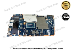 Main Asus Zenbook 14 UX431D UM431D CPU AMD Ryzen R5 3500U