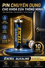 Pin Excell LR03 AAA 1.5V cho Khóa Cửa Vân Tay, Khóa Cửa Thông Minh