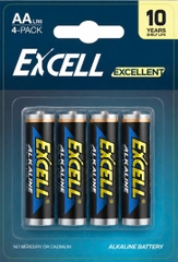 Pin Excell LR6 AA 1.5V dành Khóa Cửa Vân Tay, Khóa Cửa Thông Minh