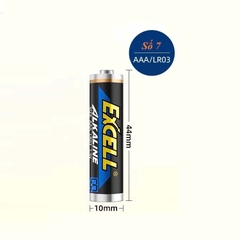 Pin Excell LR03 AAA 1.5V cho Khóa Cửa Vân Tay, Khóa Cửa Thông Minh