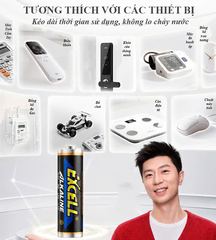 Pin Excell LR6 AA 1.5V dành Khóa Cửa Vân Tay, Khóa Cửa Thông Minh