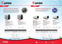Bình nước nóng Rapido HD 30L chống giật 2.500W