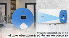 BÌNH NÓNG LẠNH FERROLI VERDI 15AE 15 lít, Tặng 01 đôi dây cấp 40cm . Công lắp 200.000 .