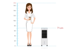 Quạt điều hòa Midea AC100-18B