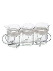 Bộ Gia Vị 3 Món Khay Inox Moriitalia - 6722001