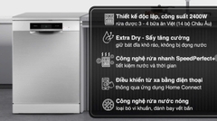 Máy rửa chén độc lập Bosch SMS8YCI01E