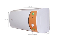 BÌNH NÓNG LẠNH FERROLI VERDI 30TE Chống Giật 30 lít, Tặng 01 đôi dây cấp 40cm . Công lắp 200.000 .