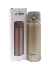 Bình Giữ Nhiệt La Fonte 600ml Màu Đồng - QE-351-1