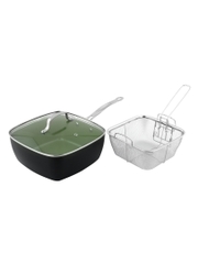 [MỚI] Nồi Nhôm Phủ Ceramic Kèm Rổ Nhúng Charterhouse 24cm - 071400