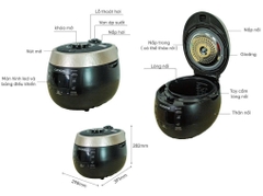 Nồi cơm điện tử áp suất Cuckoo 1.8 lít CRP-R1000F/BKGBCRVNCV