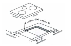 Bếp từ kết hợp hồng ngoại ARBER AB 221S