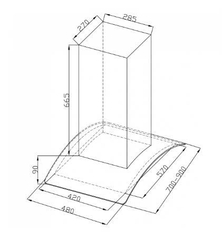 Máy hút mùi Arber AB-700Black