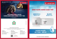 Bình Nóng Lạnh Chống Giật Ariston AN2 30R AG+ tráng bạc, chống giật. Công lắp 200.000đ/bình