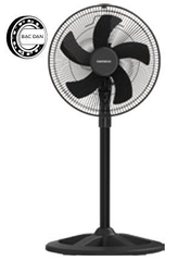 Quạt Lửng Bán Công Nghiệp Nanoco 50W Bạc Đạn 5 Cánh Màu Đen NLF1627K