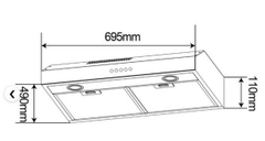 Máy Hút Mùi BlanC BA 600CD / BA 700CD