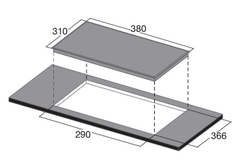 Bếp từ đơn âm BLANC BA268DI