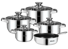 Bộ nồi inox 5 món Blanc BA512