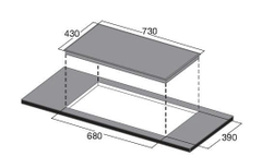 Bếp Từ Nhập Khẩu BLANC BA688DI