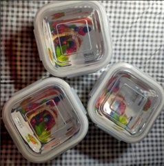 Hộp thủy tinh chịu nhiệt vuông Ferroli dung tích 500ml