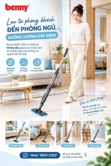 Máy lau nhà Thông Minh BEM-2502, NHẸ SẠCH ÊM RU
