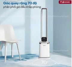 Quạt không cánh lọc không khí Hepa và ion Fujihome BF-05R-HEPA