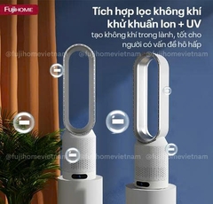 Quạt không cánh lọc không khí khử khuẩn Fujihome BF16