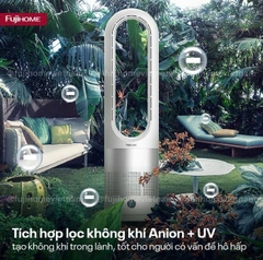 Quạt không cánh lọc không khí khử khuẩn Fujihome BF18