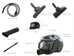 Máy hút bụi dạng hộp Samsung VC18M21M0VN/SV-N