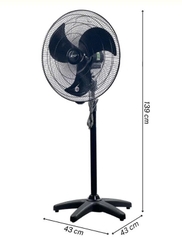 Quạt cây công nghiệp CCNB6 - Công suất 110W - Sải cánh 500mm
