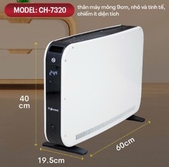 Máy sưởi đối lưu Fujihome CH7320