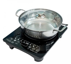 Bếp từ đơn Benny BI1500 mặt kính, công suất 1500W (có Xoong đi kèm)