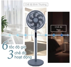 Quạt cây Panasonic F30JLVW-màu trắng -F30JLVW màu Xám -Điều khiển từ xa