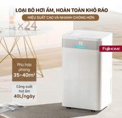 Máy hút ẩm dân dụng Fujihome DH40NW