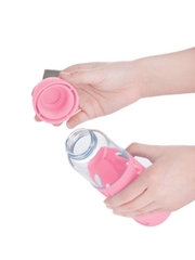 Bình Nước Du Lịch La Fonte 320ml Màu Hồng - 001065