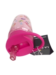 Bình Nước Uống Thể Thao Trẻ Em La Fonte 430ml Màu Hồng - 000808