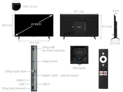 Android Tivi Casper FHD 43 inch E43FAC110