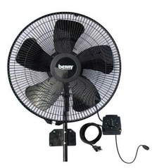 Quạt Treo Tường Công Nghiệp Benny BFW-225, Black, Diamon Motor, 190W, 171m3/phút, 22 inch