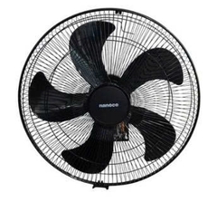 Quạt Treo Tường Công Nghiệp Nanoco Bạc Đạn Màu Đen NWF1870K 3 Chế Độ Gió