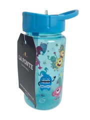 Bình Nước Uống Thể Thao Trẻ Em La Fonte 430ml Màu Xanh - 000815