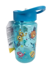 Bình Nước Uống Thể Thao Trẻ Em La Fonte 430ml Màu Xanh - 000815