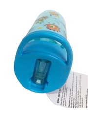 Bình Nước Uống Thể Thao Trẻ Em La Fonte 430ml Màu Xanh - 000815