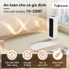 Quạt sưởi gốm Ceramic để sàn FUJIHOME FH3000