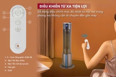 Quạt sưởi gốm tích hợp tạo ẩm FUJIHOME FH6000