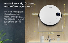 Quạt sưởi treo tường nhà tắm Fujihome FHB5000
